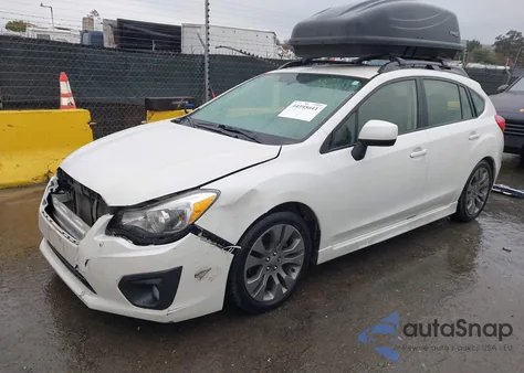 2014 Subaru Impreza 2.0I Sport Premium из США, поврежденный, VIN JF1GPAL66E8324987